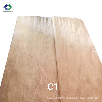 African Sliced Face wood veneer Africa Sliced keruing Veneer for AAA